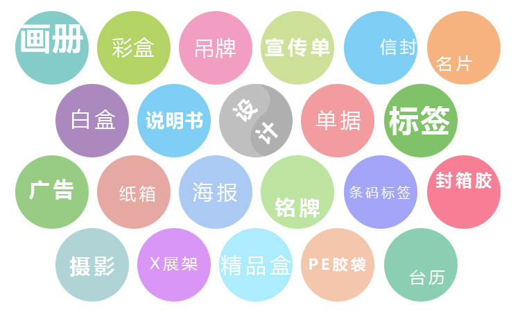 宣传单 海报 折页 三折页 单张 彩色印刷 产品目录 画册 说明书
